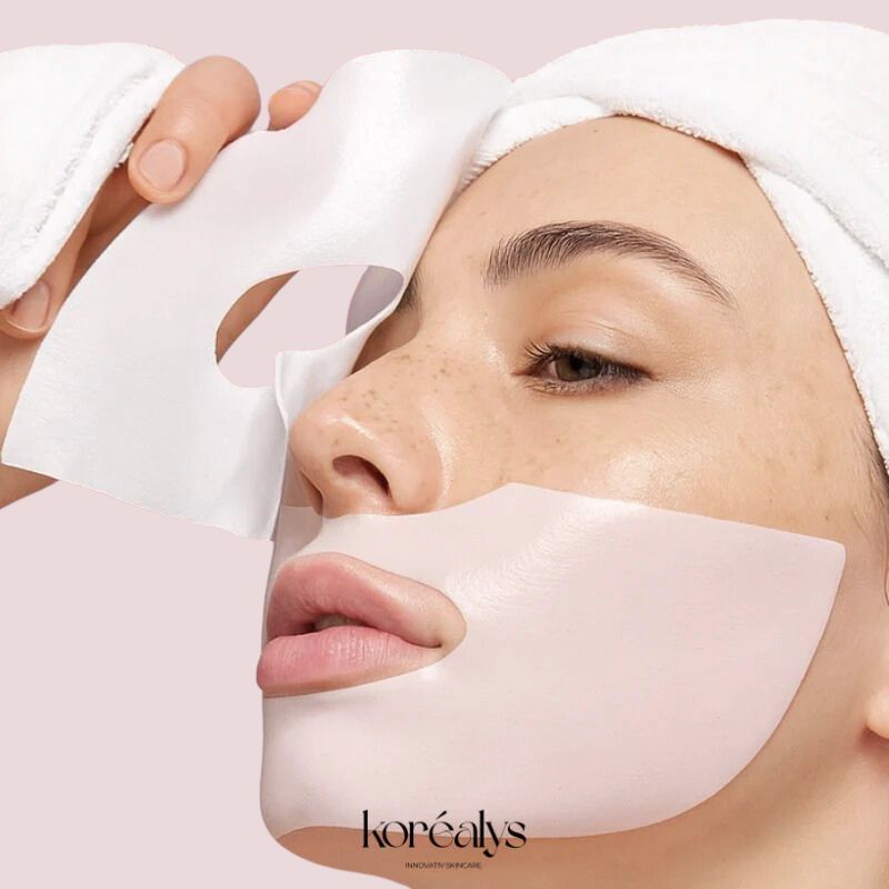 4 Masques visage BIO-COLLAGÈNE